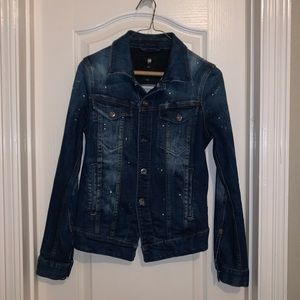 Fitted jean jacket